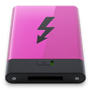 Pink Thunderbolt B icon